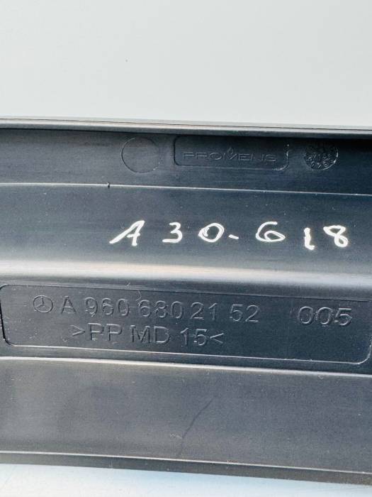 Mercedes Actros MP4 Lower Storage Compartment Trim A9606802152 A9606802952 Used view 5