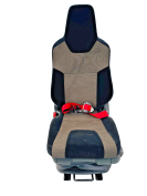 MAN TGX 3 Passenger Seat 81623106393 81623076816 Red Belt Suspension Euro 6 Used