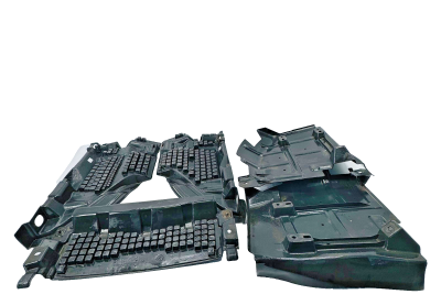 Mercedes Actros MP4 Engine Undertray Guard Set A9615205822 A9615204922 RH Euro 6