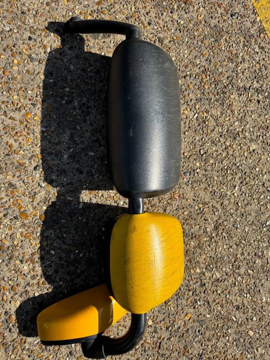 DAF XF106 Left Door Mirror 1920023 2058737 Mekra LH Heated Electric – Used view 3