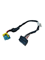 DAF XF106 Cab Radio Wiring Harness 2025659/00 LEONI Adapter Cable OEM Used view 2