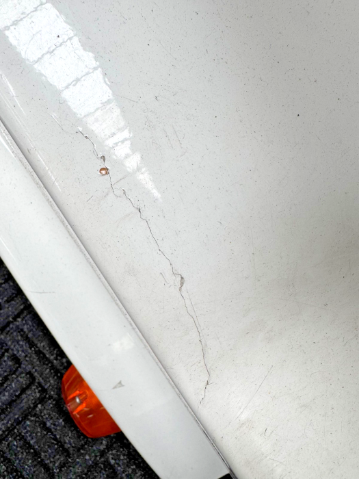 MAN TGX RH Front Step Panel 81615200082 81.61520-0082 81615200086 White Used view 5