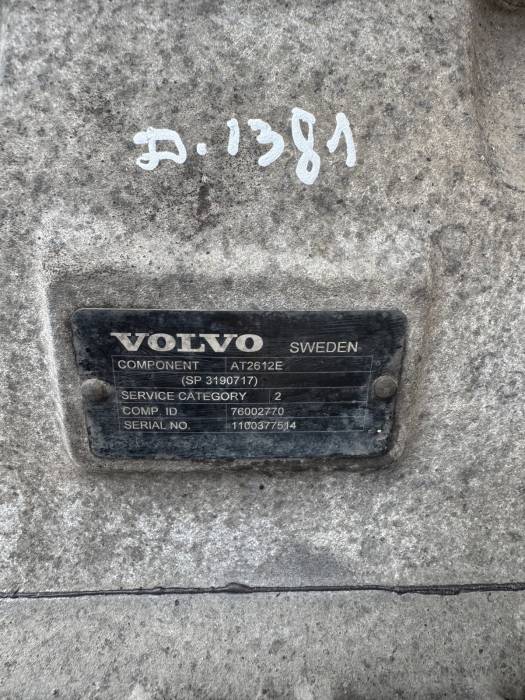 VOLVO FH4/FM4 I-Shift Gearbox AT2612E 3190717 7403190717 Used view 2