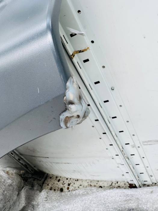 MAN TGX/TG3 Left Door Extension Panel 81626100079 81.62610-0079 Grey Used OEM view 5