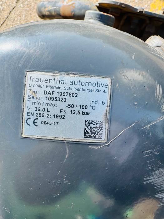 DAF XF106 Air Tank Assembly 1907802 2007160 Frauenthal Used view 5