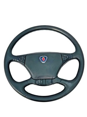 Scania R/P/G/T Steering Wheel 1495396 1881594 Multifunction Black OEM Used