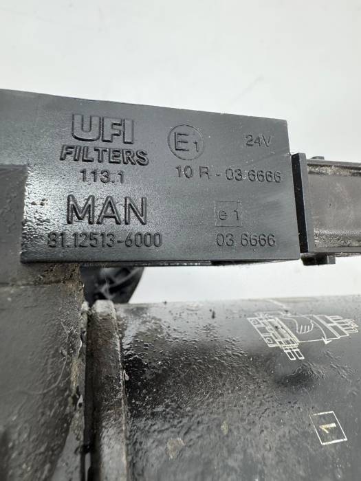 MAN TGS/TGX Fuel Filter Housing Heater 81125136000 81125136001 24V Euro 6 view 3