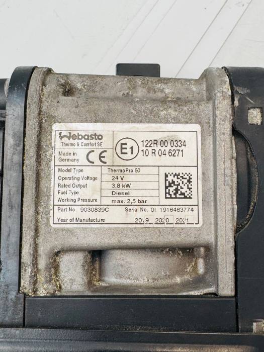 Mercedes Actros/Arocs Webasto ThermoPro 50 24V Heater A9608306061 9030839C Used view 5