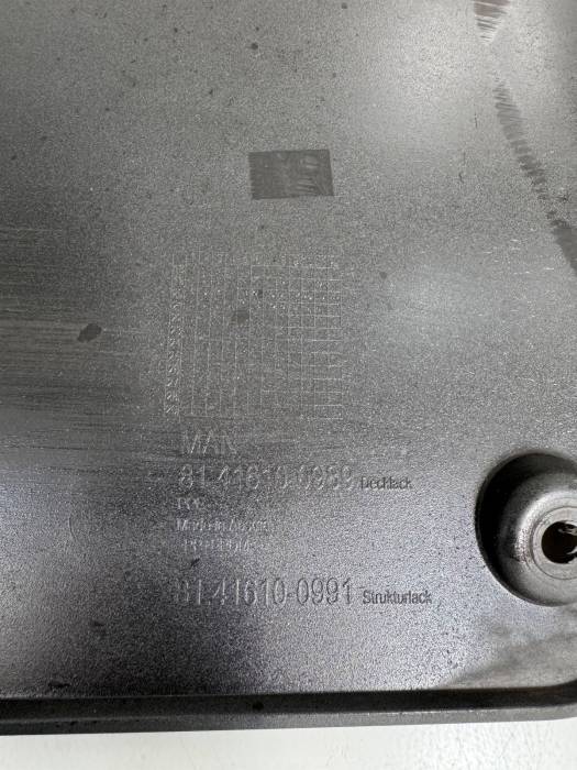 MAN TGX 2021 Front Bumper Corner Plate LH 81416100989 OEM Euro 6 Used view 3