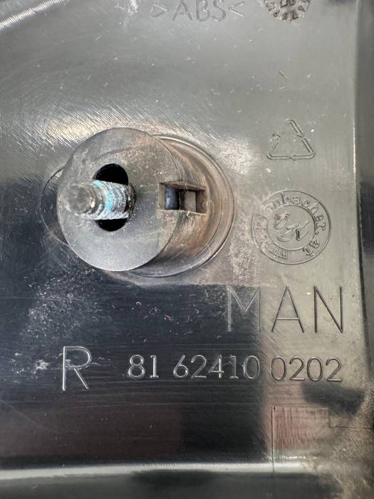 MAN TGX TGS Door Hinge Cover Trim 81624100202 81.62410.0202 OEM Right Side view 4