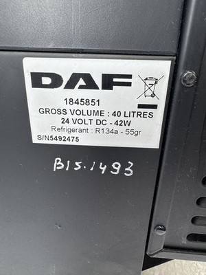 DAF XF/XF106 Cab Refrigerator 1845851 1929331 2133309 40 Litre 24V R134a OEM view 9