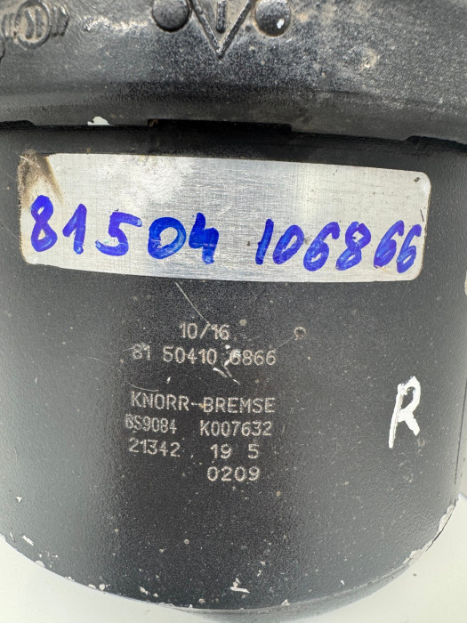 MAN TGS/TGX Spring Brake Cylinder RH 81504106866 81.50410-6866 Used