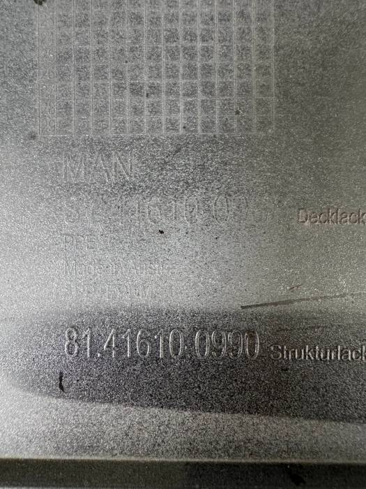 MAN TGS/TGX Bumper Cover Right Front OEM 81416100990 81.41610‑0990 - Used view 5