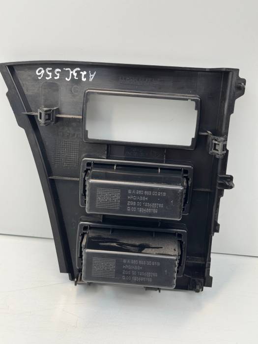 Mercedes Actros MP4 Console Trim Panel A9606803507 A9606802607 Left Dashboard view 5