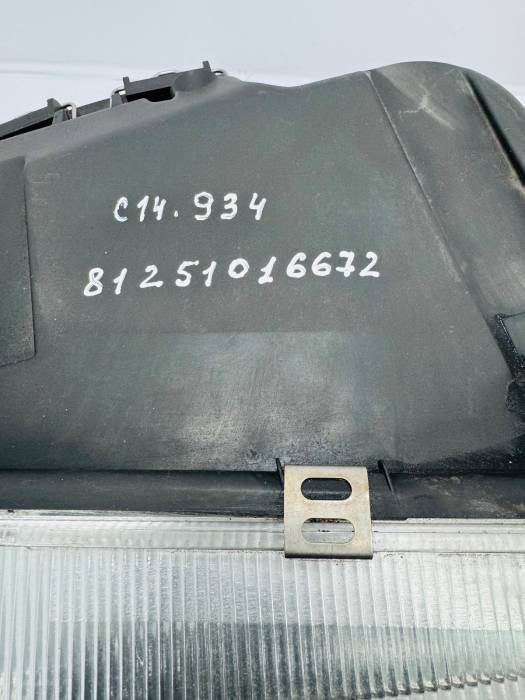 MAN TGS/TGX Headlight RH With DRL 81251016672 81251016512 81251016696 24V Euro 6 view 3