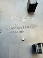 Mercedes Actros MP4 Co-Driver Dash Panel Cover A9606808380 A9606808781 24V Used view 2