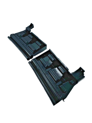 Mercedes Actros MP4 Engine Insulation Covers A9605203222 A9605203422 LH RH