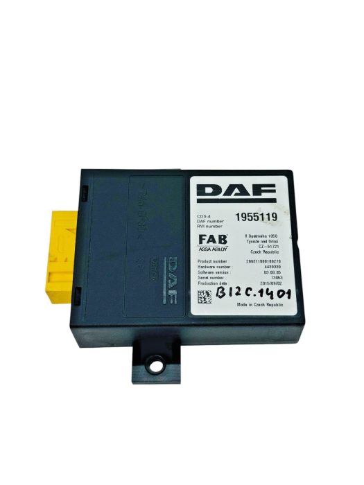 DAF XF106/CF Euro 6 CDS-4 FAB Control Unit 1955119 1958890 2303271 4439368 Used view 4