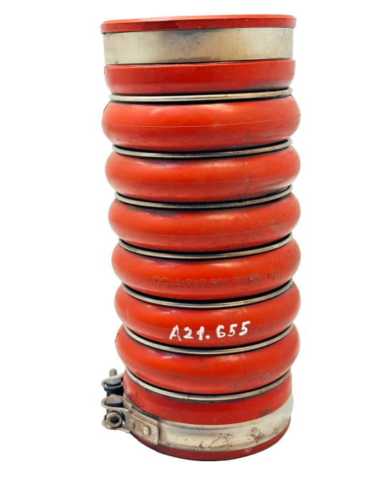 Mercedes Actros MP4/MP5 Charge Air Hose A9605017393 A9605010382 OM470/OM471 Used Hoses, Clamps & Fittings Hoses, Clamps & Fittings