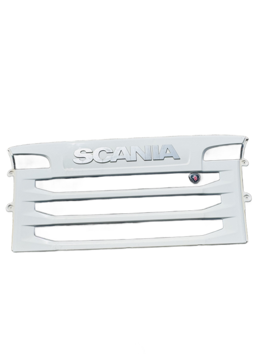 Scania P/G/R/T Series Upper Front Grille 1880736 1755594 White OEM Used