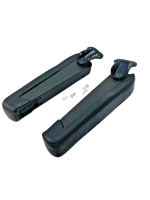 Volvo FH Truck Cab Seat Armrest Pair 21701452 LH RH Black Trim Used OEM view 4