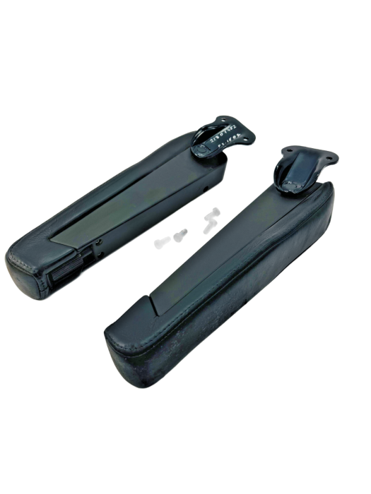 Volvo FH Truck Cab Seat Armrest Pair 21701452 LH RH Black Trim Used OEM view 4