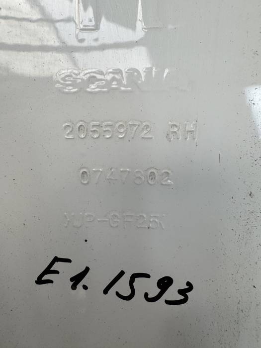 Scania R/G 6 Series RH Cab Corner Panel 2055972 White Air Deflector Used