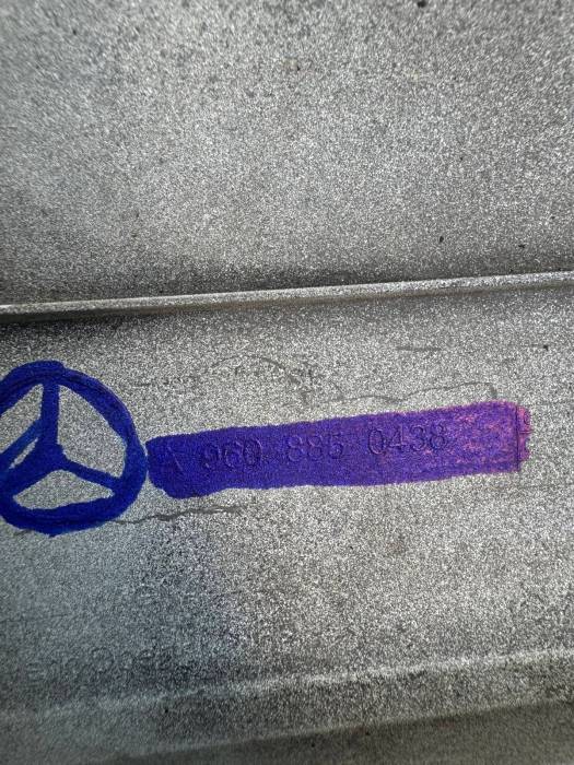 Mercedes Actros MP4/MP5 Bumper Corner 9608850438 9608850438-9135 LH White Used view 7