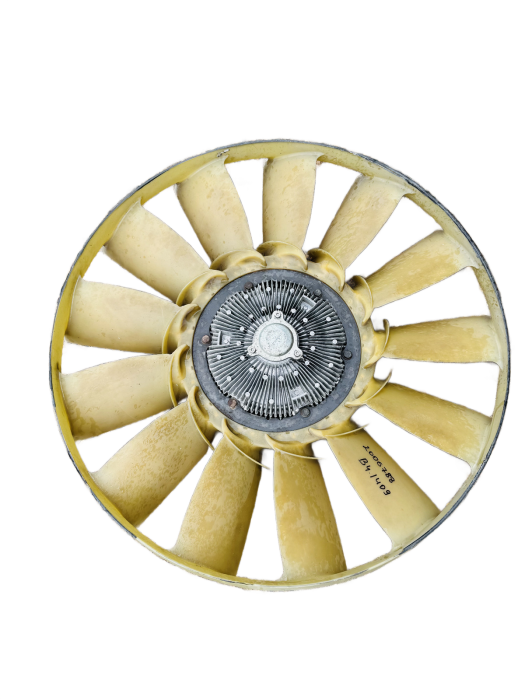 DAF XF106 CF Euro 6 Cooling Fan Assembly 2006788 2006787 2046259 13 Blade Used view 2