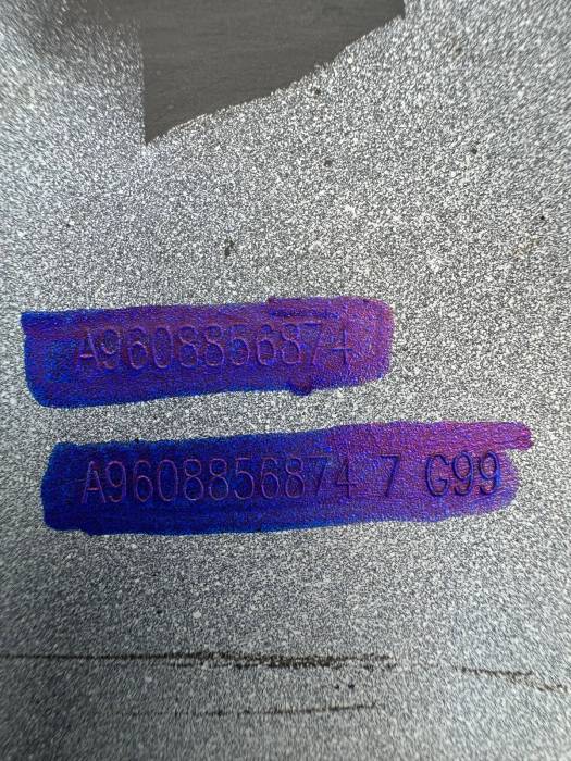 Mercedes Actros MP4/MP5 Bumper End Cover 9608856874 1105.96505 LH White Used view 4