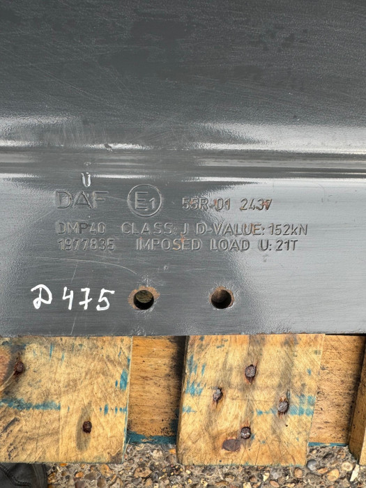 DAF XF/CF Jost Sliding Fifth Wheel Coupling & Mount Plate DMP40 1977835 Used