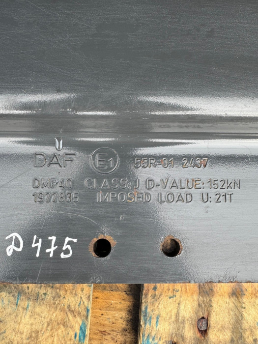 DAF XF/CF Jost Sliding Fifth Wheel Coupling & Mount Plate DMP40 1977835 Used