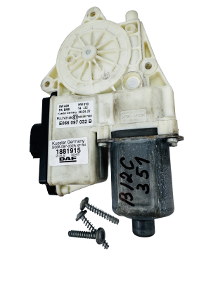 DAF XF106 RH Window Regulator Motor 1881915 E066097032B Kuester 24V Used