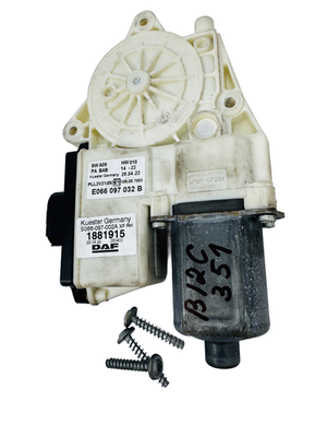 DAF XF106 RH Window Regulator Motor 1881915 E066097032B Kuester 24V Used