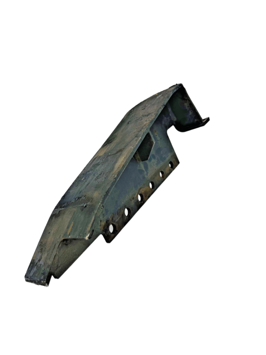 HGV Truck Mudguard Bracket 394457938310 Black Exterior Wing Support Used view 4