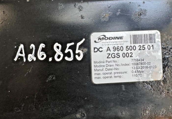 Mercedes Actros MP4/MP5 Coolant Radiator A9605002501 A9605000901 Front Used view 5