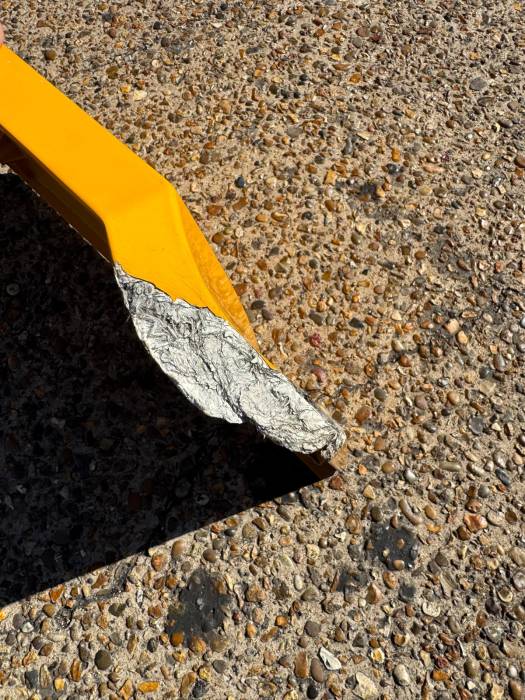 DAF XF106 Rear Cab Fairing RH 1836001 1836000 DAF767 DF1094 Yellow Euro 6 Used view 7