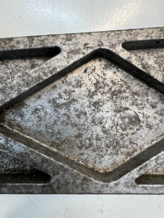 Mercedes Actros MP4/MP5 Upper Front Bumper Bracket LH A9608807665 Euro 6 Used view 3