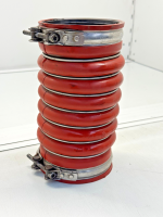 Daf XF106/CF Charge Air Hose 1813209 SI-DA41 054.300 Red Silicone Euro 6 Used view 6