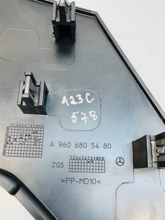 Mercedes Actros MP4 Dash Centre Lower Cover A9606805480 A9606807181 24V Socket view 3