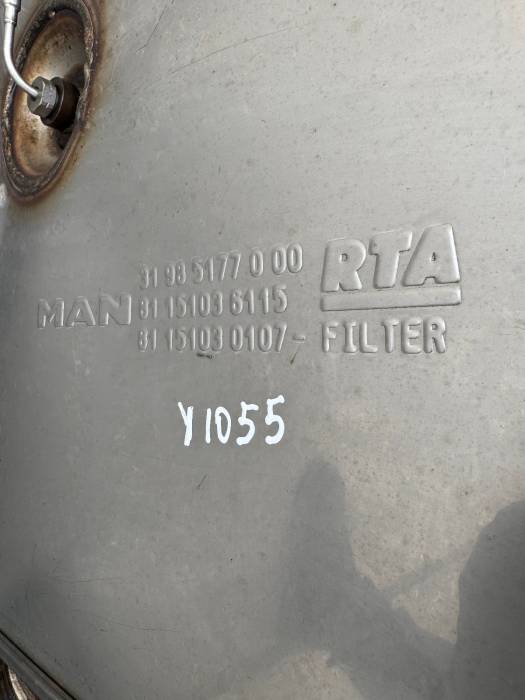 MAN TGS/TGX Euro 6 Exhaust Silencer Catalyst 81151036115 81151030107 Rear view 6