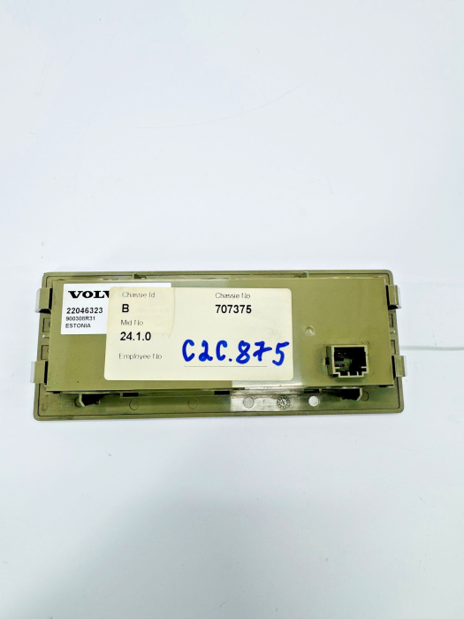 Volvo FH4 Bunk Control Panel 22046323 23466408 22020441 900308R31 24V Euro 6 view 3