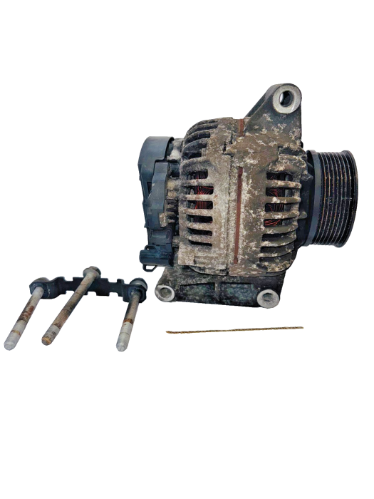 Mercedes Actros Antos Arocs Alternator A0151540202 A0151541502 Bosch 24V Used view 6