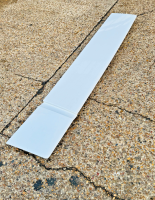 Mercedes Actros MP4 Left Cab Side Spoiler A9607900144 A9607900244 White Used view 2