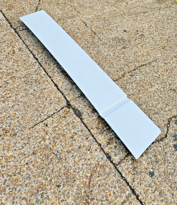 Mercedes Actros MP4 Left Cab Side Spoiler A9607900144 A9607900244 White Used view 3