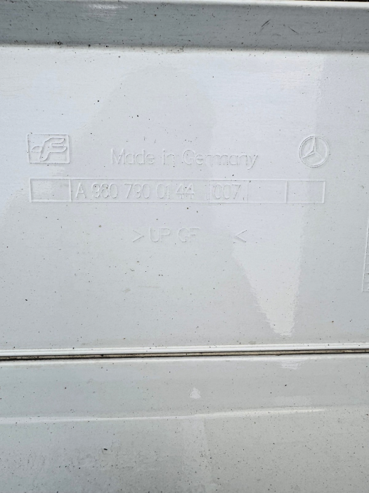 Mercedes Actros MP4 Left Cab Side Spoiler A9607900144 A9607900244 White Used view 4