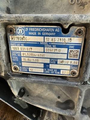 ZF MAN TGX/TGS AS-Tronic Gearbox 81.32004-6260 12AS2330TD 81320046397 Euro 5 view 9