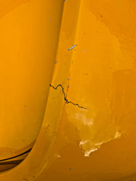 DAF XF106 Euro 6 LH Wind Deflector Bumper Panel 1835761 1835763 1835709 Used view 4