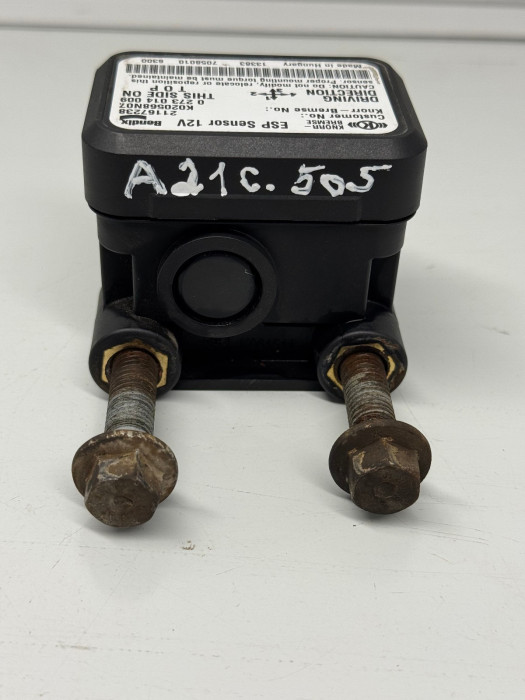 Volvo FH/FM ESP Yaw Sensor 21167238 K020568N07 0273014009 Bendix 12V Used