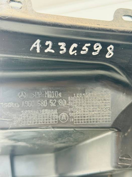 Mercedes Actros MP4 Dashboard Lower Trim A9606805280 A9606807081 Left LH Euro 6 view 2